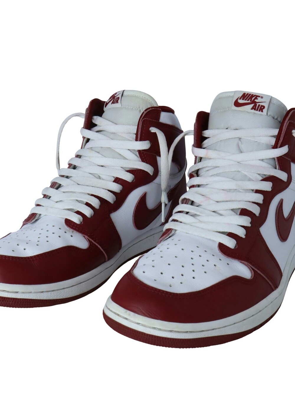 Nike Air Jordan 1 Retro High OG Sneakers White Red DZ5485-160 Men's 11.5